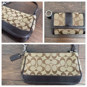 Coach purse and wallet